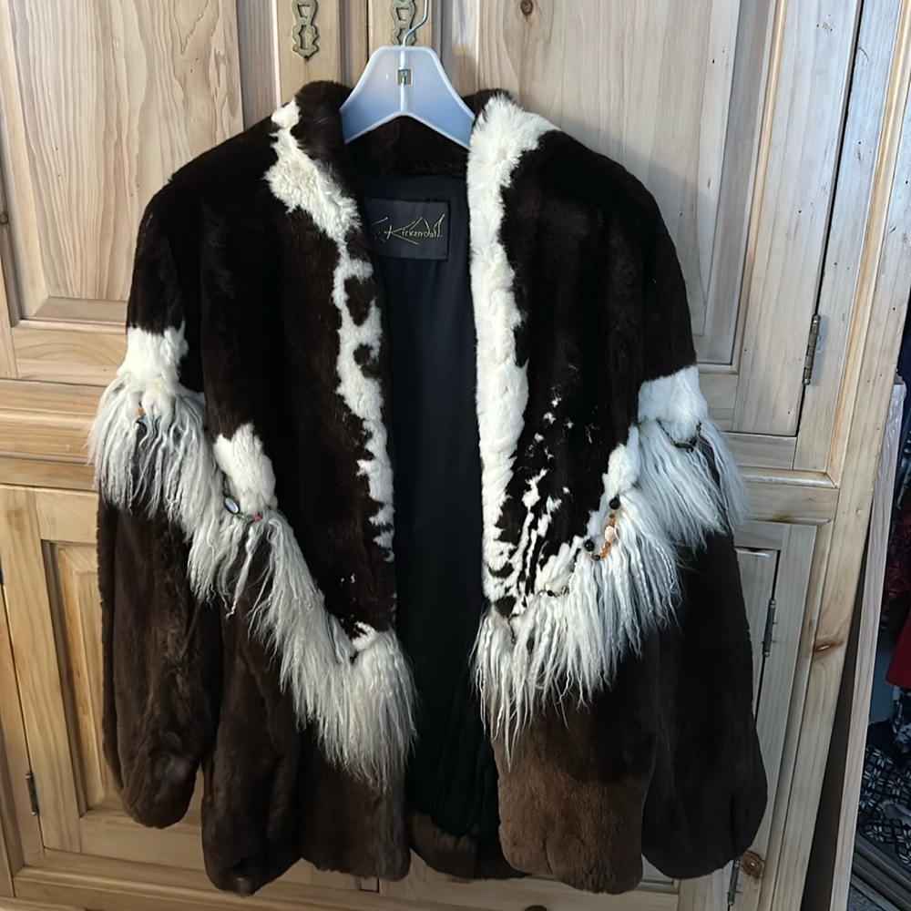 A Kip Kirkendall ,Vintage, One of a kind , Fur Jacket.